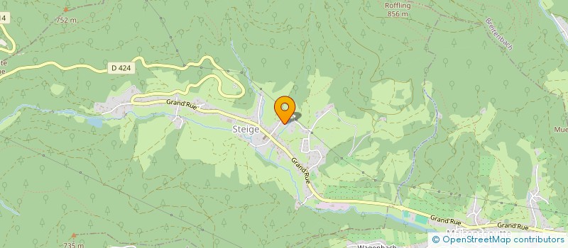 localisation de l'entreprise MONSIEUR PATRICE PETER  STEIGE