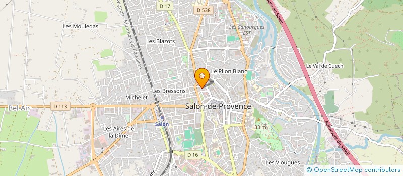 localisation de l'entreprise MONSIEUR PATRICE PEYRIC à SALON-DE-PROVENCE