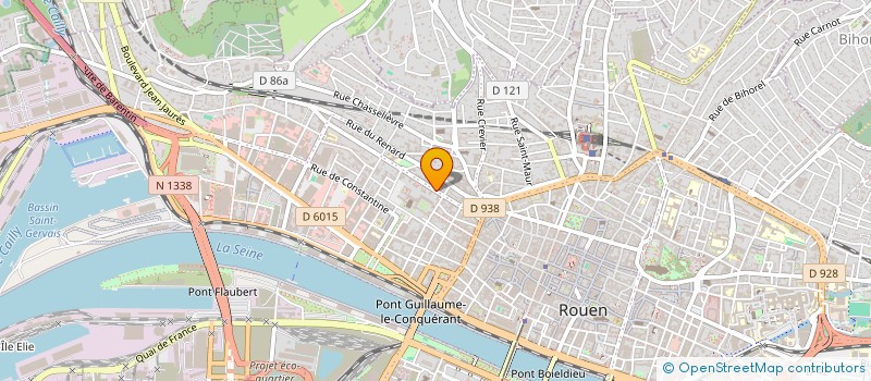 localisation de l'entreprise MONSIEUR PATRICE PHILIPPE  ROUEN