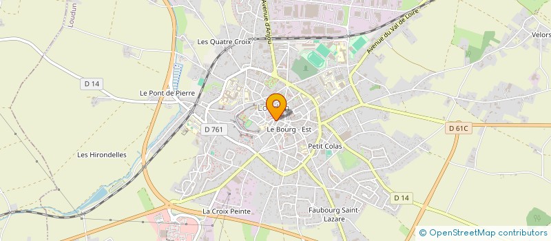 localisation de l'entreprise MONSIEUR PATRICE PICARD à LOUDUN