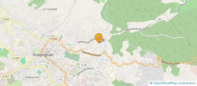 localisation de l'entreprise MONSIEUR PATRICE PICO  DRAGUIGNAN