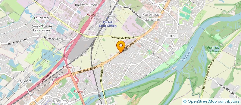 localisation de l'entreprise MONSIEUR PATRICE PICOT  PORTET-SUR-GARONNE