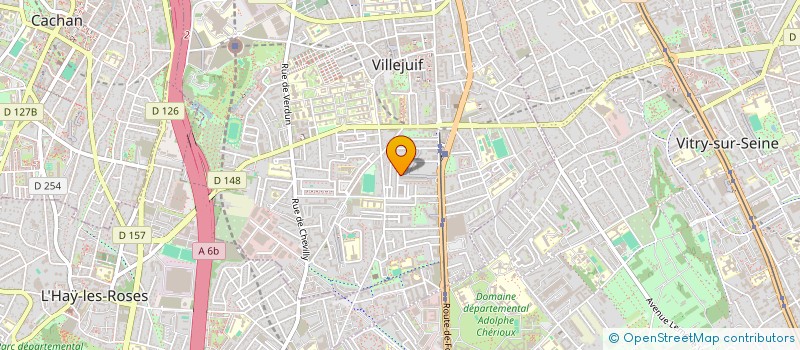localisation de l'entreprise MONSIEUR PATRICE PIETU à VILLEJUIF