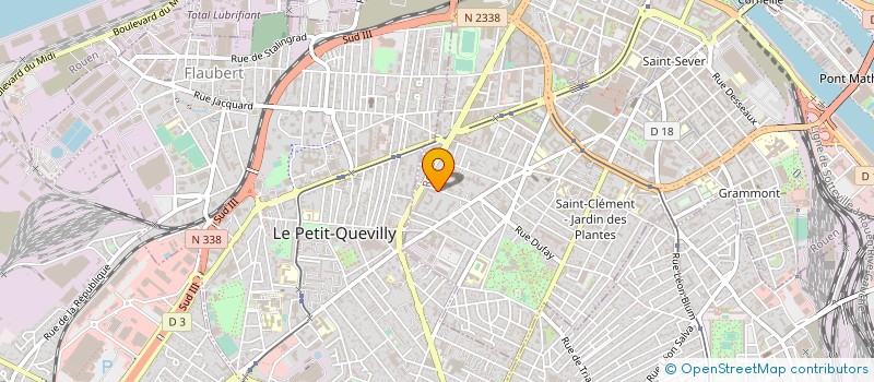 localisation de l'entreprise MONSIEUR PATRICE PINEL à ROUEN