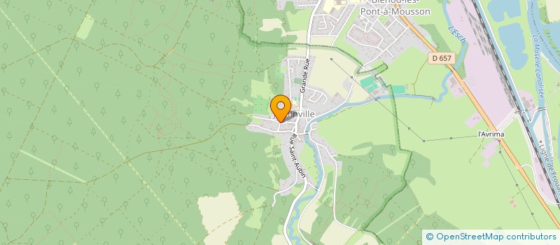 localisation de l'entreprise MONSIEUR PATRICE PINTAT  JEZAINVILLE