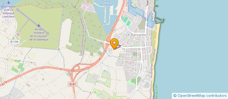 localisation de l'entreprise MONSIEUR PATRICE PIQUEMAL  LE BARCARES