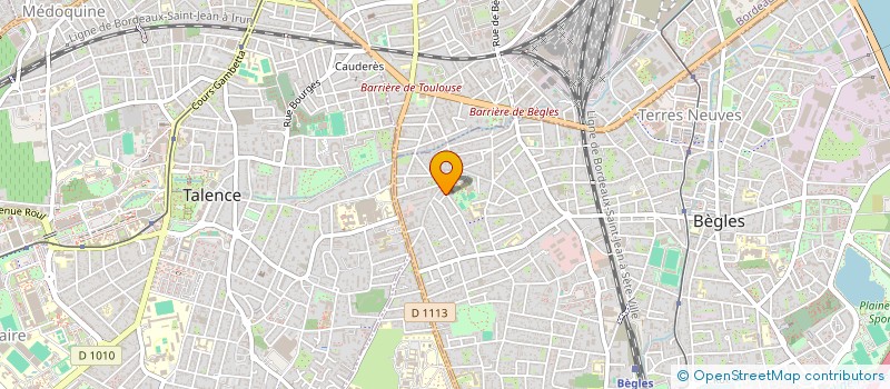 localisation de l'entreprise MONSIEUR PATRICE PITON à BEGLES