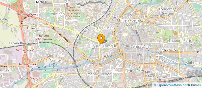 localisation de l'entreprise MONSIEUR PATRICE PIVENE  RENNES