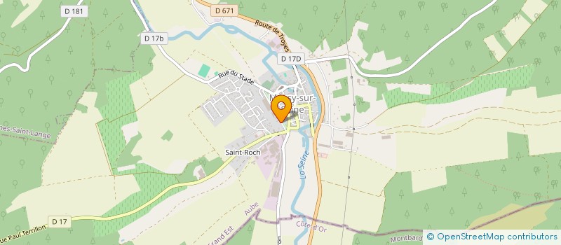 localisation de l'entreprise MONSIEUR PATRICE PLACET  MUSSY-SUR-SEINE