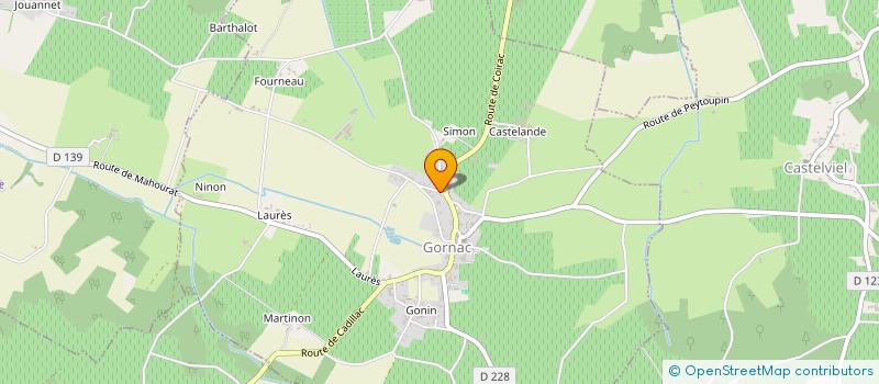 localisation de l'entreprise MONSIEUR PATRICE PLU  GORNAC