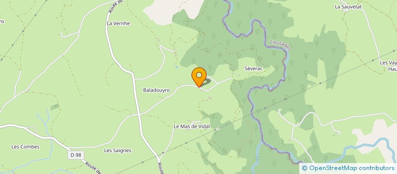 localisation de l'entreprise MONSIEUR PATRICE PODEVIGNE  CANTOIN