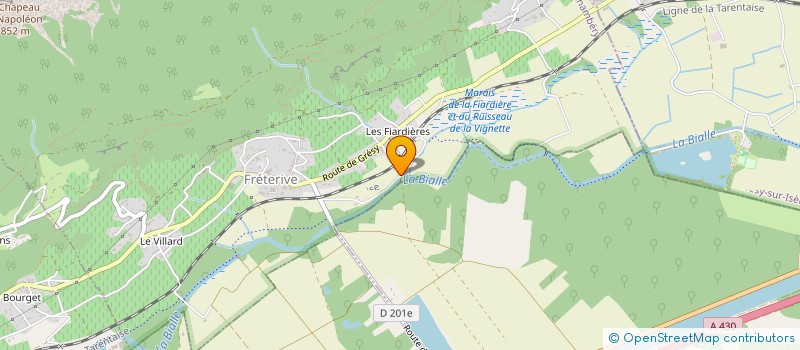 localisation de l'entreprise MONSIEUR PATRICE PODRAS  FRETERIVE