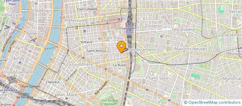 localisation de l'entreprise MONSIEUR PATRICE POILVE  LYON