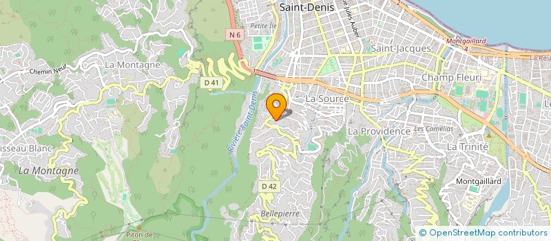 localisation de l'entreprise MONSIEUR PATRICE PONGERARD à SAINT-DENIS