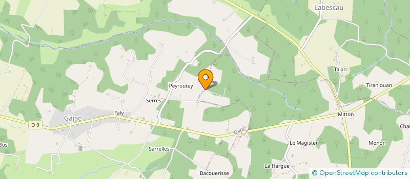 localisation de l'entreprise MONSIEUR PATRICE POUBLAN  SENDETS