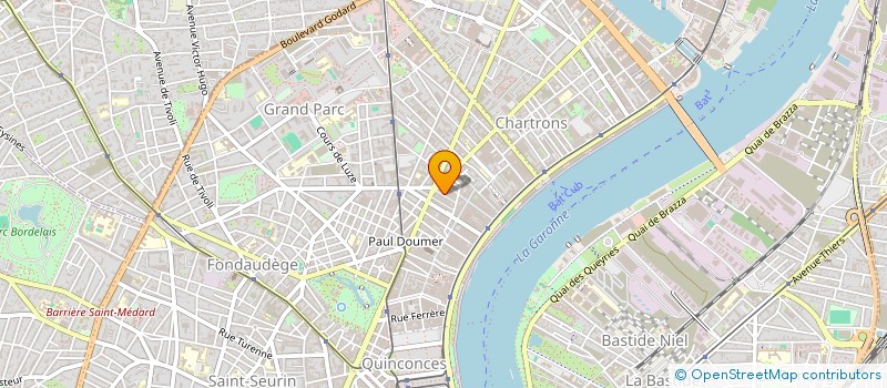 localisation de l'entreprise MONSIEUR PATRICE POUEYTO  BORDEAUX
