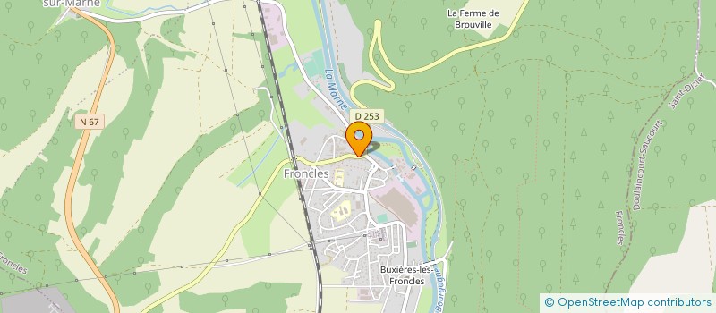 localisation de l'entreprise MONSIEUR PATRICE POUGET à VIGNORY