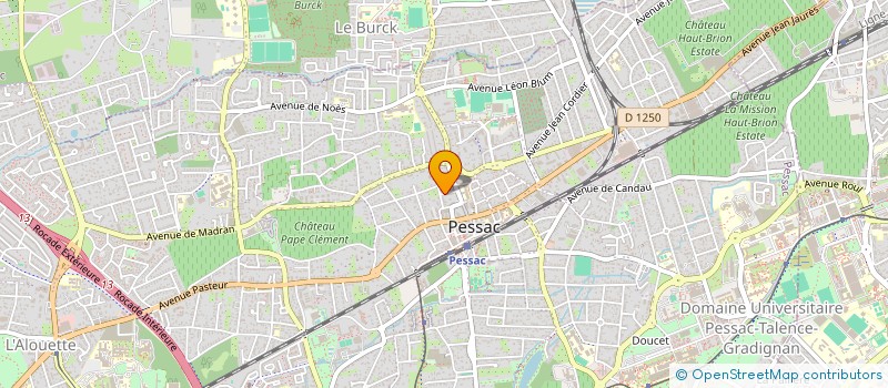 localisation de l'entreprise MONSIEUR PATRICE POURCHET à PESSAC