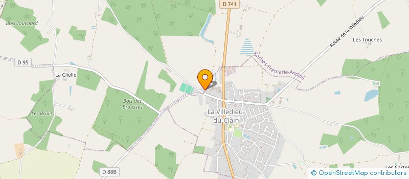 localisation de l'entreprise MONSIEUR PATRICE PRENANT  ROCHES-PREMARIE-ANDILLE