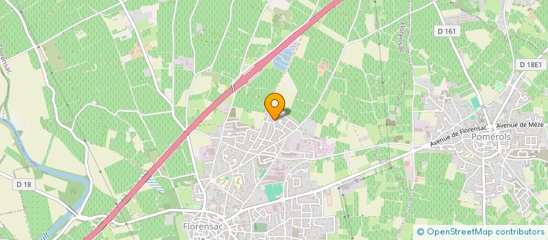 localisation de l'entreprise MONSIEUR PATRICE PRETET  FLORENSAC