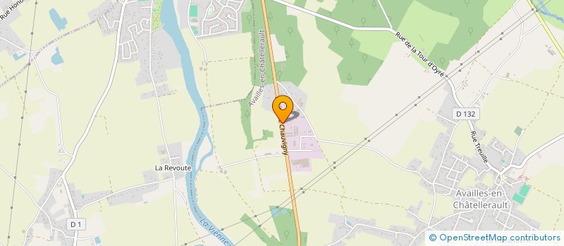 localisation de l'entreprise MONSIEUR PATRICE PREVOST  AVAILLES-EN-CHATELLERAULT