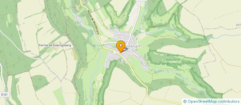 localisation de l'entreprise MONSIEUR PATRICE PRINTZ  MONTENACH