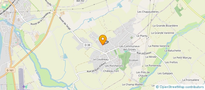 localisation de l'entreprise MONSIEUR PATRICE PROUST à CHATELLERAULT