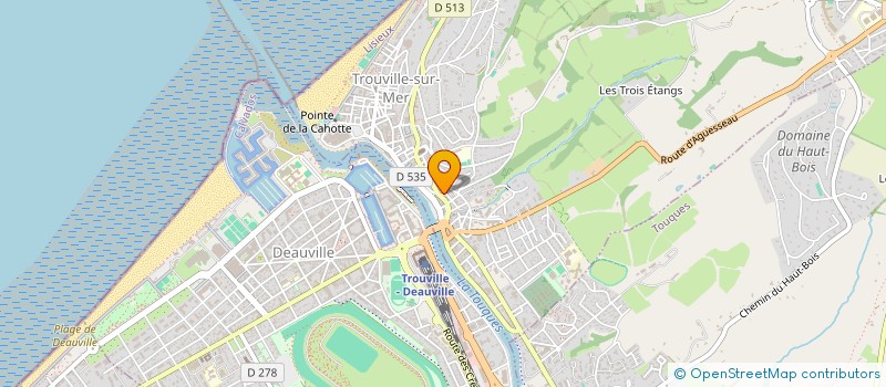 localisation de l'entreprise MONSIEUR PATRICE PRUD'HOMME-GLENN à TROUVILLE-SUR-MER