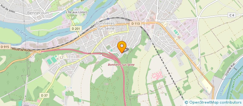 localisation de l'entreprise MONSIEUR PATRICE PRUVOT  BONNIERES-SUR-SEINE
