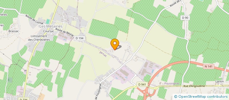 localisation de l'entreprise MONSIEUR PATRICE PUCHOL à FOUSSIGNAC