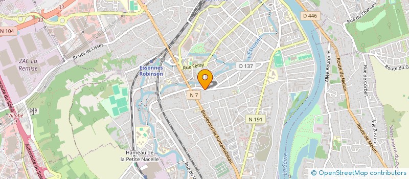 localisation de l'entreprise MONSIEUR PATRICE QUARTERON  VILLABE