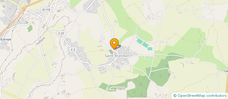 localisation de l'entreprise MONSIEUR PATRICE QUEMARD  SAINT-BRANDAN