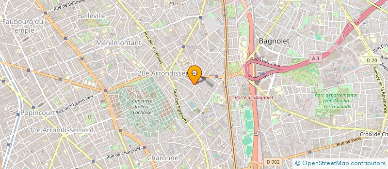 localisation de l'entreprise MONSIEUR PATRICE RAKOVSKY  PARIS