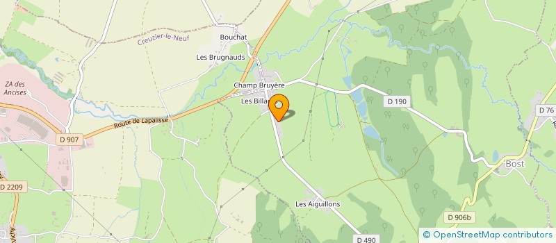 localisation de l'entreprise MONSIEUR PATRICE RAMBERT  BOST