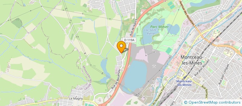 localisation de l'entreprise MONSIEUR PATRICE RAQUIN à MONTCEAU-LES-MINES
