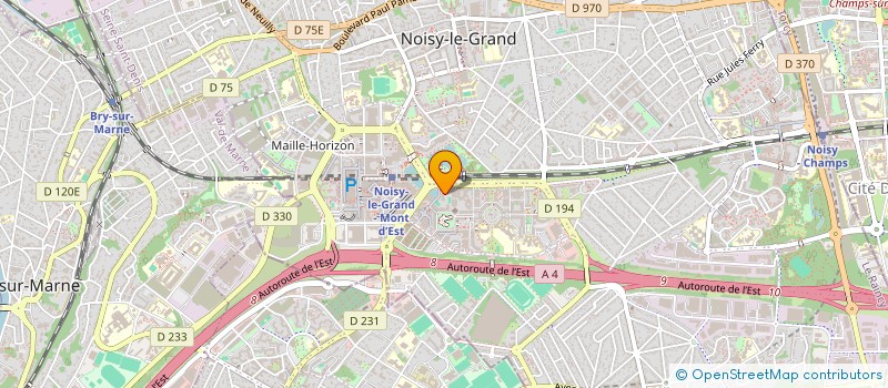 localisation de l'entreprise MONSIEUR PATRICE RAS à NOISY-LE-GRAND