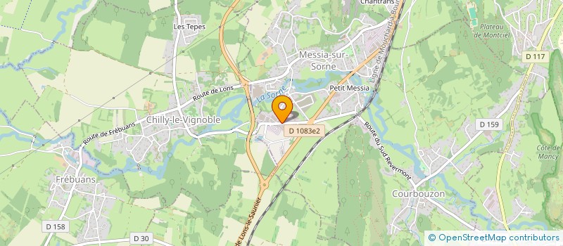 localisation de l'entreprise MONSIEUR PATRICE RATTON à MESSIA-SUR-SORNE