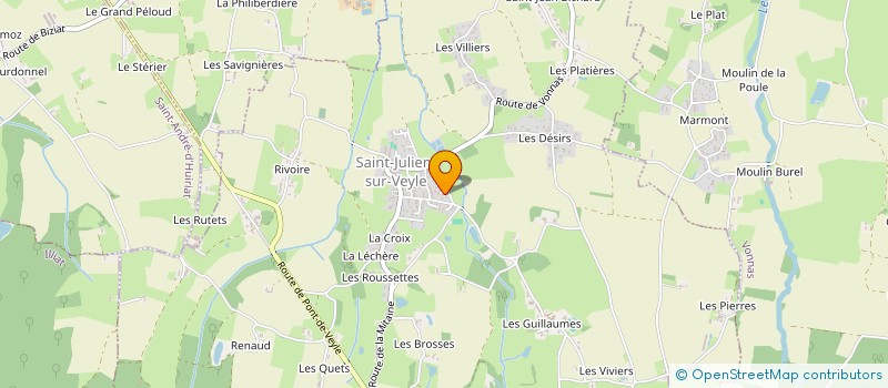 localisation de l'entreprise MONSIEUR PATRICE RAULIN à SAINT-JULIEN-SUR-VEYLE