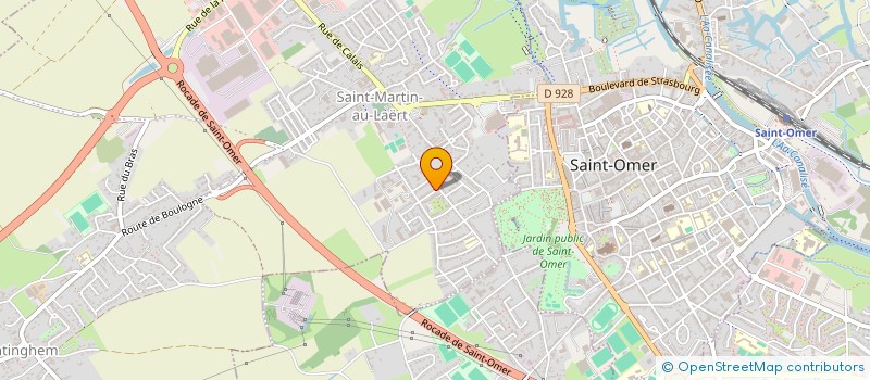 localisation de l'entreprise MONSIEUR PATRICE REBENA DEBAY  SAINT-MARTIN-LEZ-TATINGHEM