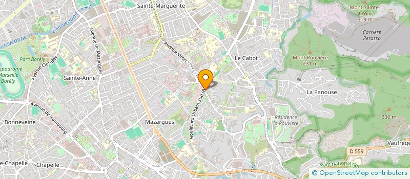 localisation de l'entreprise MONSIEUR PATRICE REBOUL à MARSEILLE
