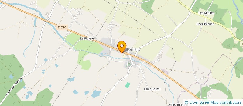 localisation de l'entreprise MONSIEUR PATRICE RECAPPE  CHEPNIERS