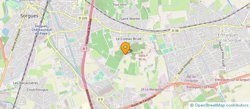 localisation de l'entreprise MONSIEUR PATRICE RECH à SORGUES