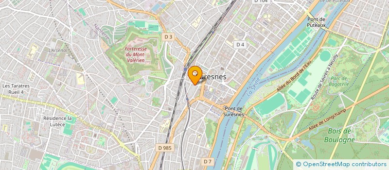 localisation de l'entreprise MONSIEUR PATRICE REGNIER à SURESNES