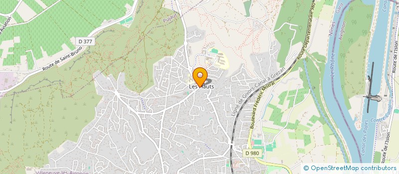 localisation de l'entreprise MONSIEUR PATRICE RENAUD  AVIGNON