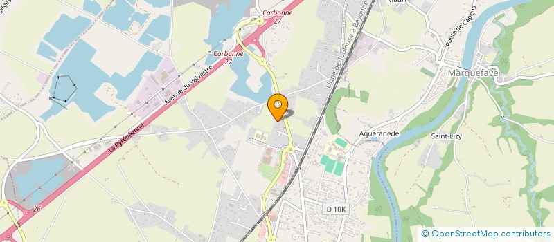 localisation de l'entreprise MONSIEUR PATRICE RENAUD  CARBONNE