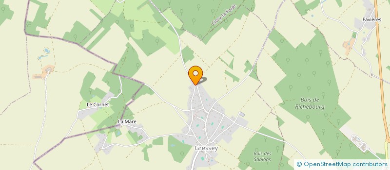 localisation de l'entreprise MONSIEUR PATRICE RENAUDIN  TOURGEVILLE