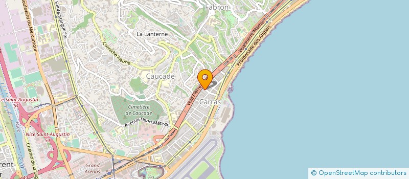 localisation de l'entreprise MONSIEUR PATRICE RENAUX à NICE