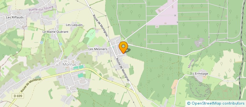 localisation de l'entreprise MONSIEUR PATRICE RENET à MORNAC