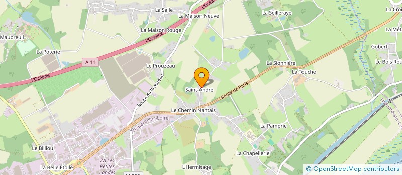 localisation de l'entreprise MONSIEUR PATRICE RETIERE à CARQUEFOU