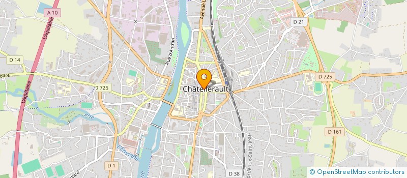 localisation de l'entreprise MONSIEUR PATRICE RICATEAU à CHATELLERAULT